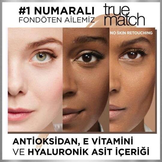 L'Oréal Paris True Match Bakım Yapan Fondöten 1R ROSE IVORY - 5