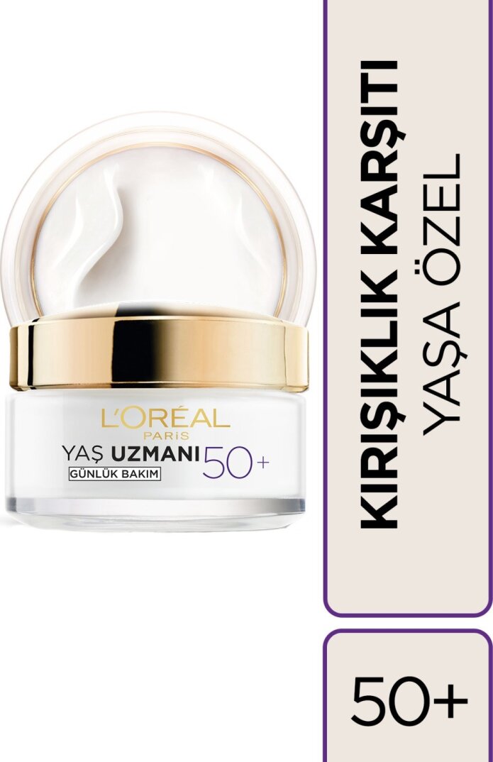 L'Oréal Paris Yaş Uzmanı 50+ Krem - 1