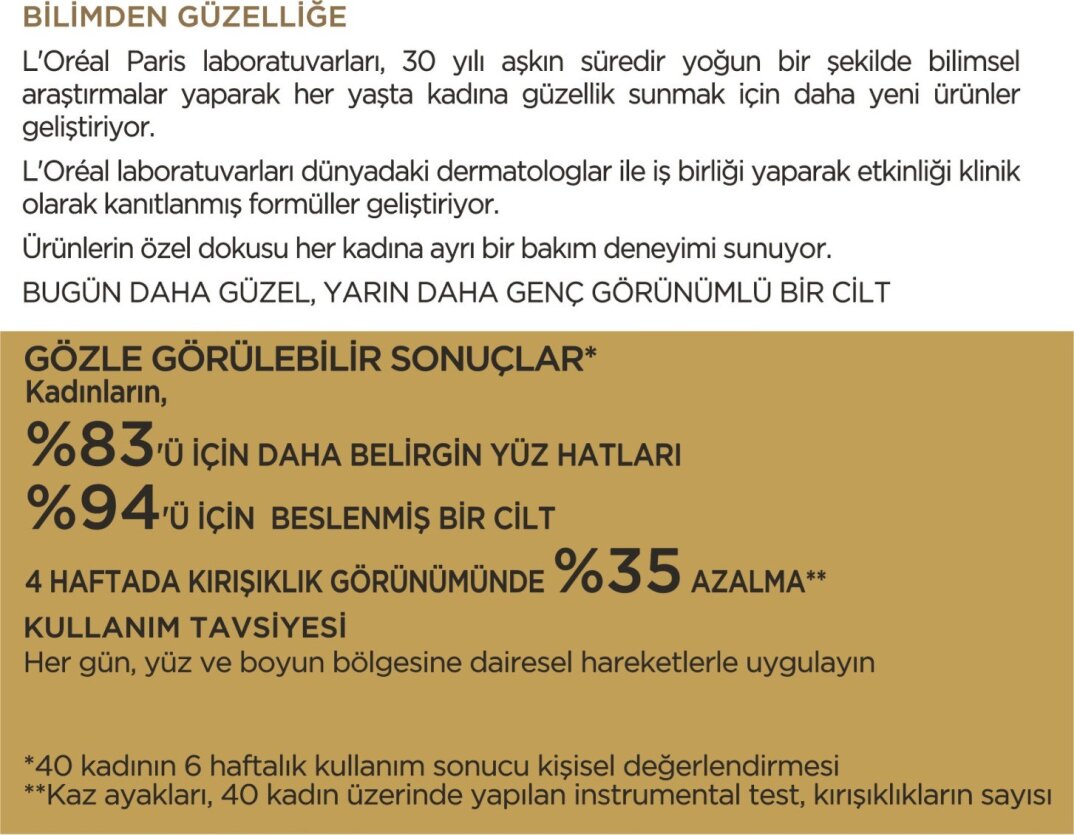 L'Oréal Paris Yaş Uzmanı 50+ Krem - 6