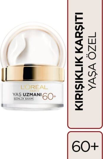 L’Oréal Paris Yaş Uzmanı 65+ Kırışıklık Karşıtı Besleyici Krem 50 ml
