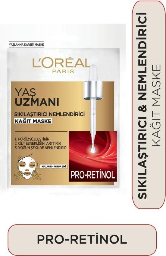 L'Oréal Paris Yaş Uzmanı Sıkılaştırıcı Kağıt Maske 40+ - 1