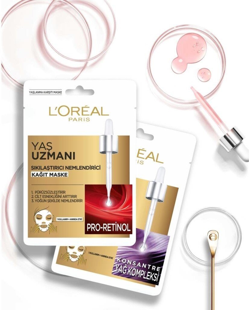 L'Oréal Paris Yaş Uzmanı Sıkılaştırıcı Kağıt Maske 40+ - 3
