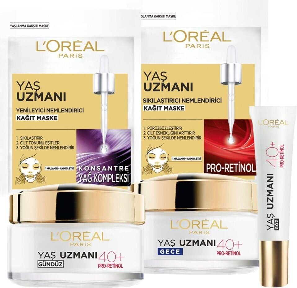 L'Oréal Paris Yaş Uzmanı Sıkılaştırıcı Kağıt Maske 40+ - 4
