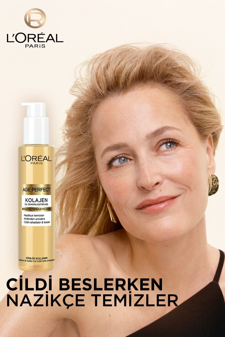 L'Oreal Paris Age Perfect Kolajen İle Zenginleştirilmiş Besleyici Temizleyici Krem - 2