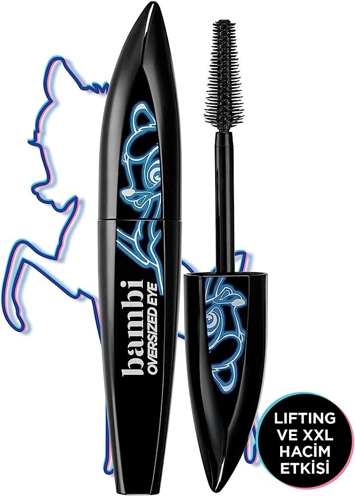 L'Oreal Paris Bambi Eye Oversized Ceylan Göz Etkili Maskara Siyah - 1