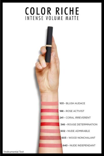 L'Oreal Paris Color Riche Intense Volume Matte Ruj - 241 Coral Irreverent - 7