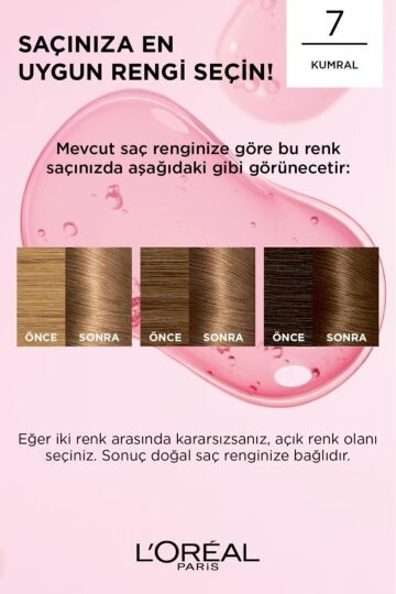 L'Oreal Paris Creme Saç Boyası 7 Kumral - 7