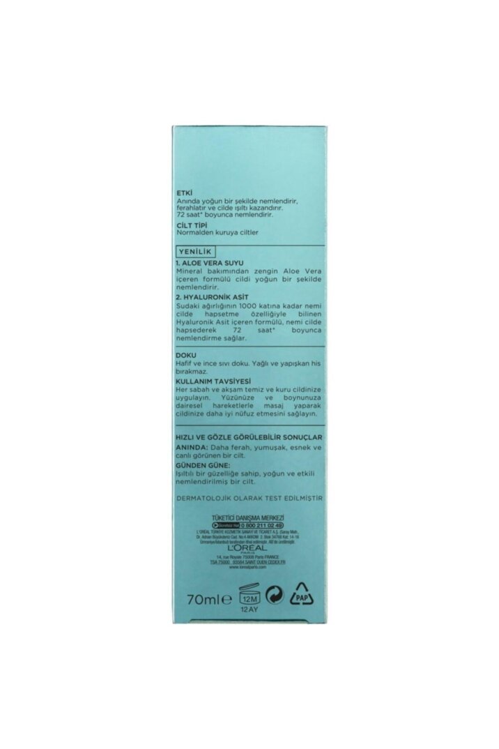 L'Oreal Paris Dermo Nem Terapısı Normal/karma 70ml - 5