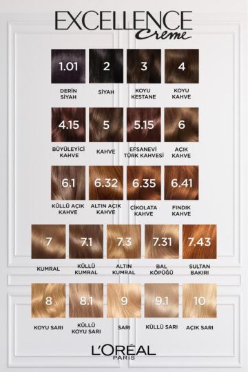 L'Oreal Paris Excellence Creme Saç Boyası 6.54 Açık Kızıl Kahve - 6