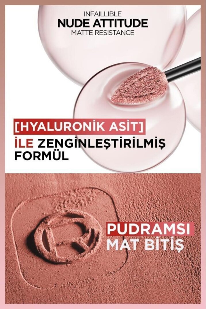 L'oreal Paris Infaillible Matte Resistance Likit Mat Ruj - 601 Worth It - 4