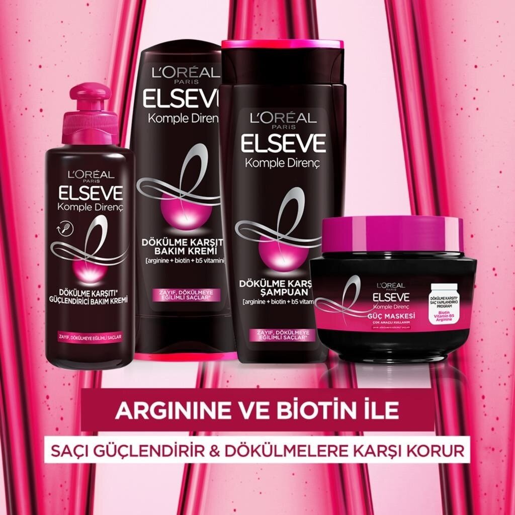 Loreal Paris L'oréal Paris Elseve Komple Direnç Dökülme Karşıtı Şampuan 390 ml - 4