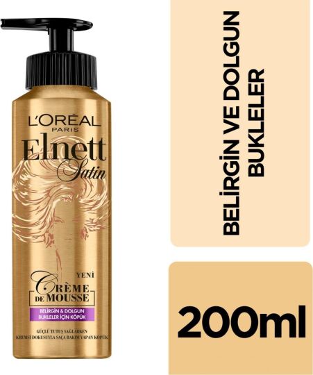 Loreal Paris L'oreal Paris Elnett Belirgin ve Dolgun Bukleler Için Köpük 200 ml