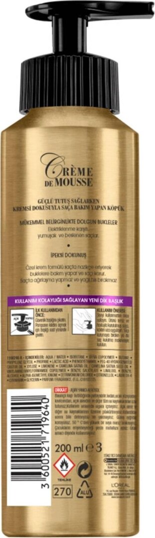 Loreal Paris L'oreal Paris Elnett Belirgin ve Dolgun Bukleler Için Köpük 200 ml - 3