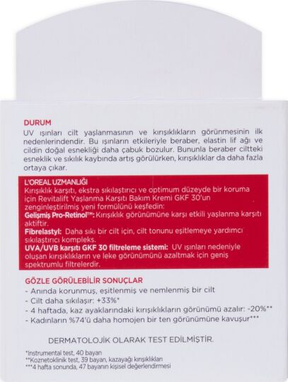 L'Oreal Paris Revitalift Karşıtı Sıkılaştırıcı Gündüz Kremi Spf 30 50 ml - 5
