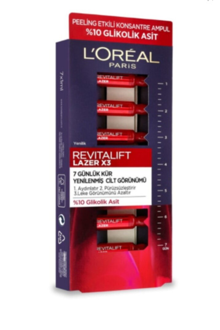 L'Oreal Paris Revitalift Laser X3 Yedi Günlük Konsantre Ampul - 1