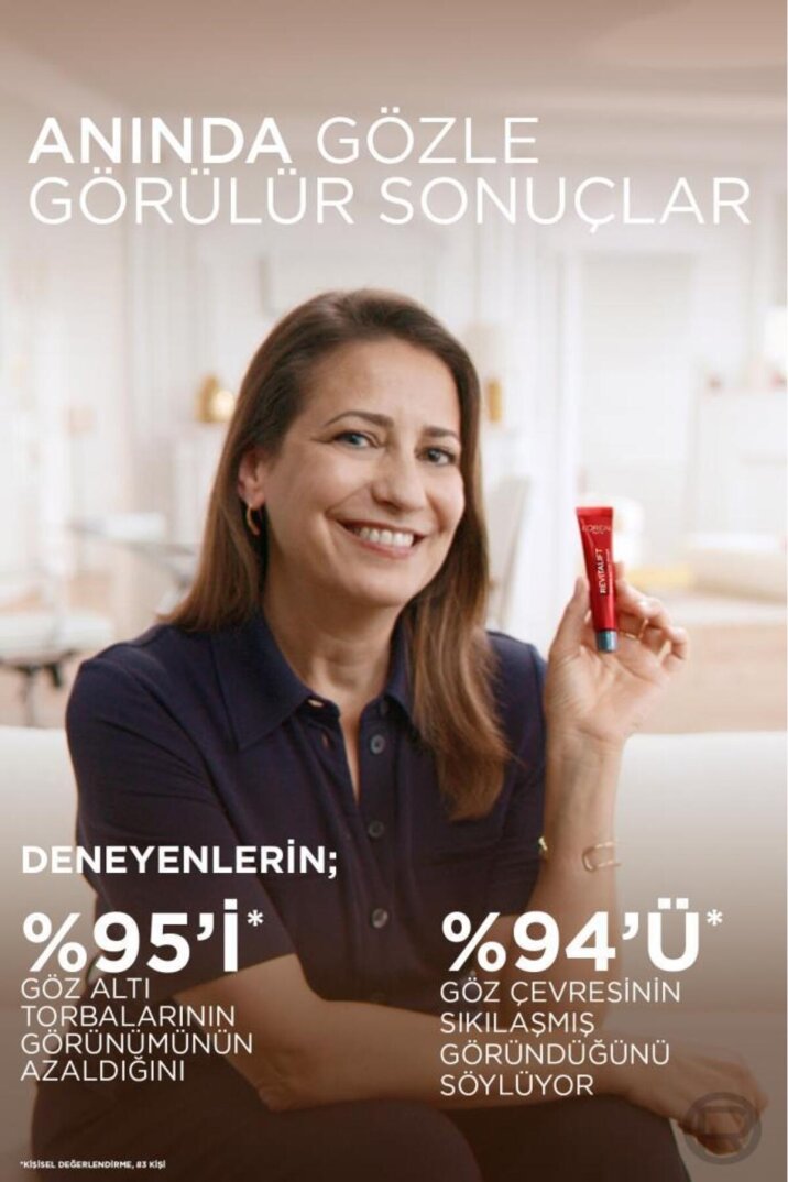 L'Oreal Paris Revitalift Lazer Eyebag Instant Eraser Göz Altı Torba Görünümüne Karşı Göz Kremi 15ml - 4