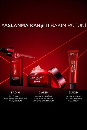 L'Oreal Paris Revitalift Lazer Eyebag Instant Eraser Göz Altı Torba Görünümüne Karşı Göz Kremi 15ml - 8