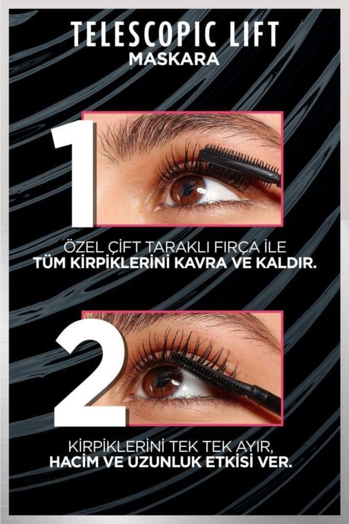 L'Oreal Paris Telescopic Lift Maskara 9.9 Ml - 4
