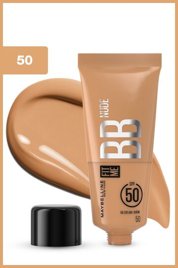Maybelline New York 50 No Fit Me Nude Cilt Bakımı Etkili Nemlendirici Spf50 Bb Krem - Nötr Orta Ton - 2
