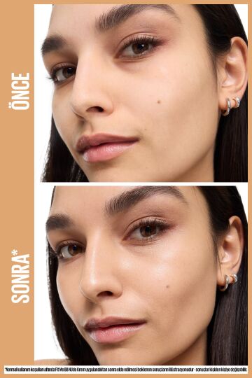 Maybelline New York 50 No Fit Me Nude Cilt Bakımı Etkili Nemlendirici Spf50 Bb Krem - Nötr Orta Ton - 3