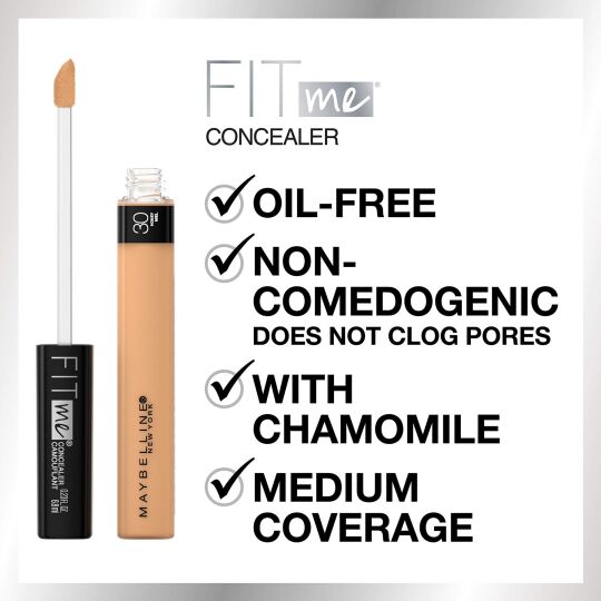 Maybelline New York Fit Me Kapatıcı, 10 Light 1 Paket (1 x 26 g) - 3