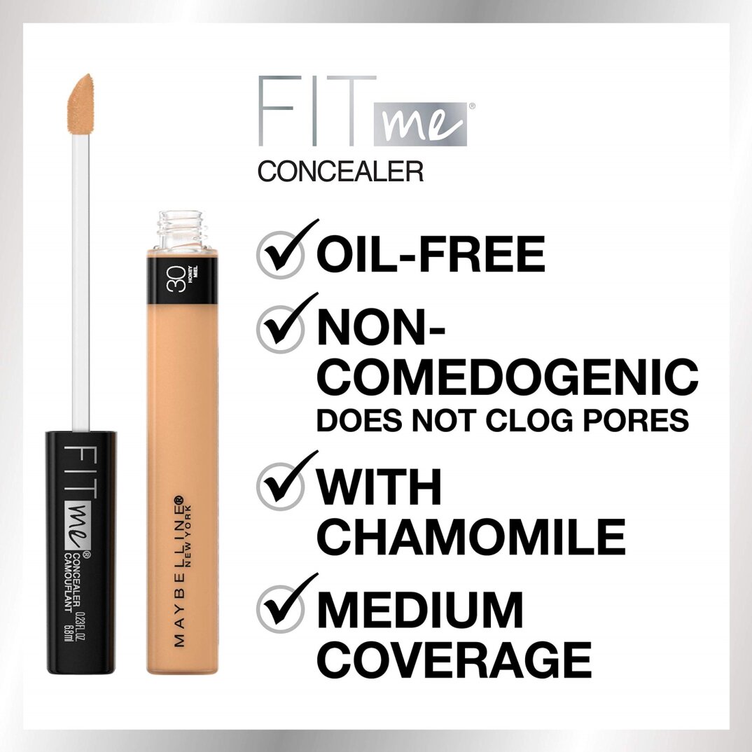 Maybelline New York Fit Me Kapatıcı, 10 Light 1 Paket (1 x 26 g) - 3