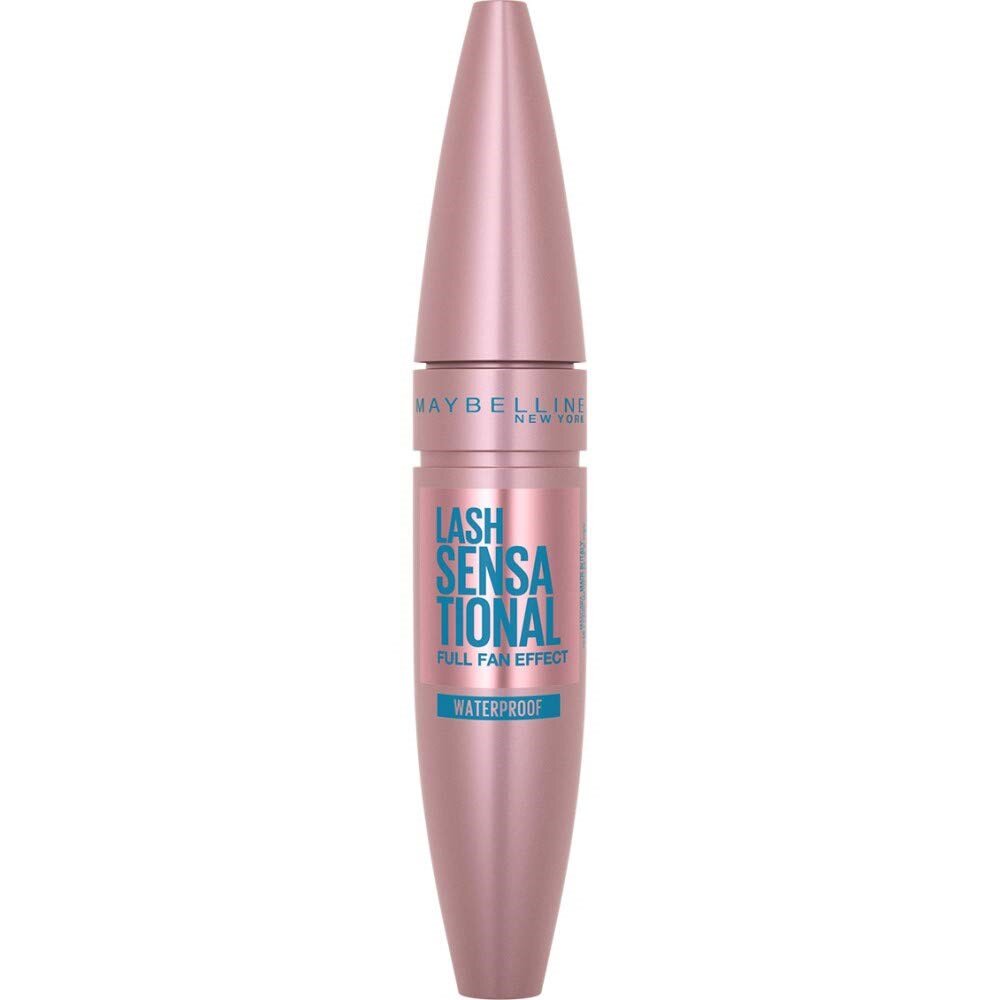Maybelline New York Lash Sensational Yelpaze Etkili Suya Dayanıklı Siyah Maskara, 9.4 ml - 1