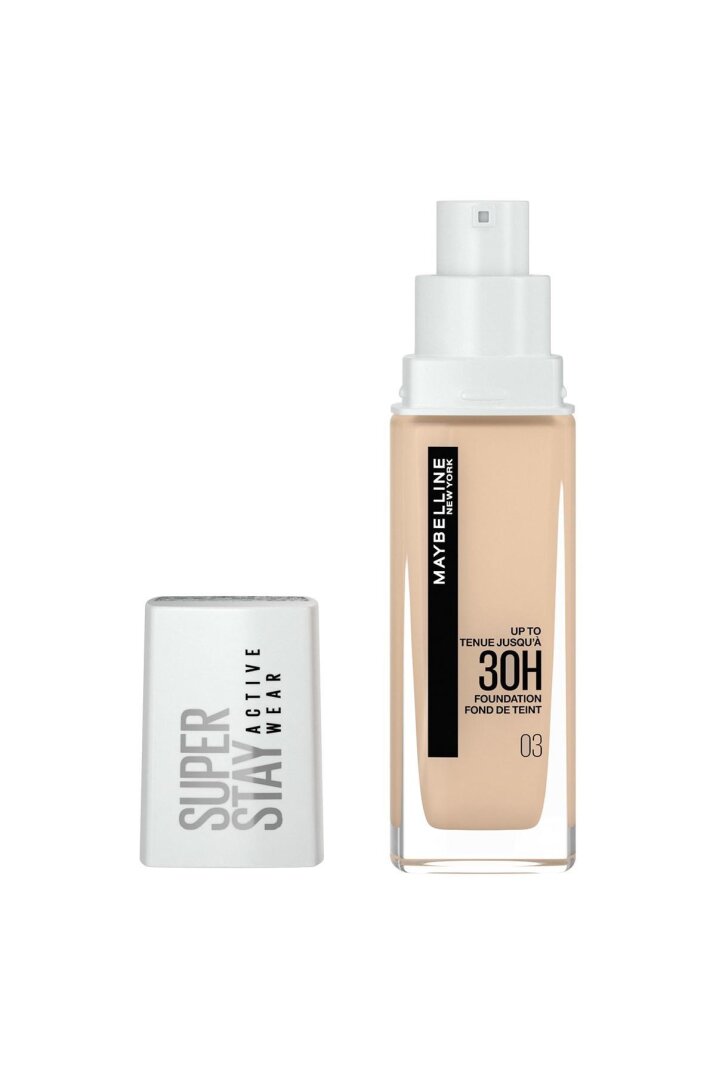 Maybelline New York Super Stay Active Wear 30H Fondöten 03 True Ivory - 2