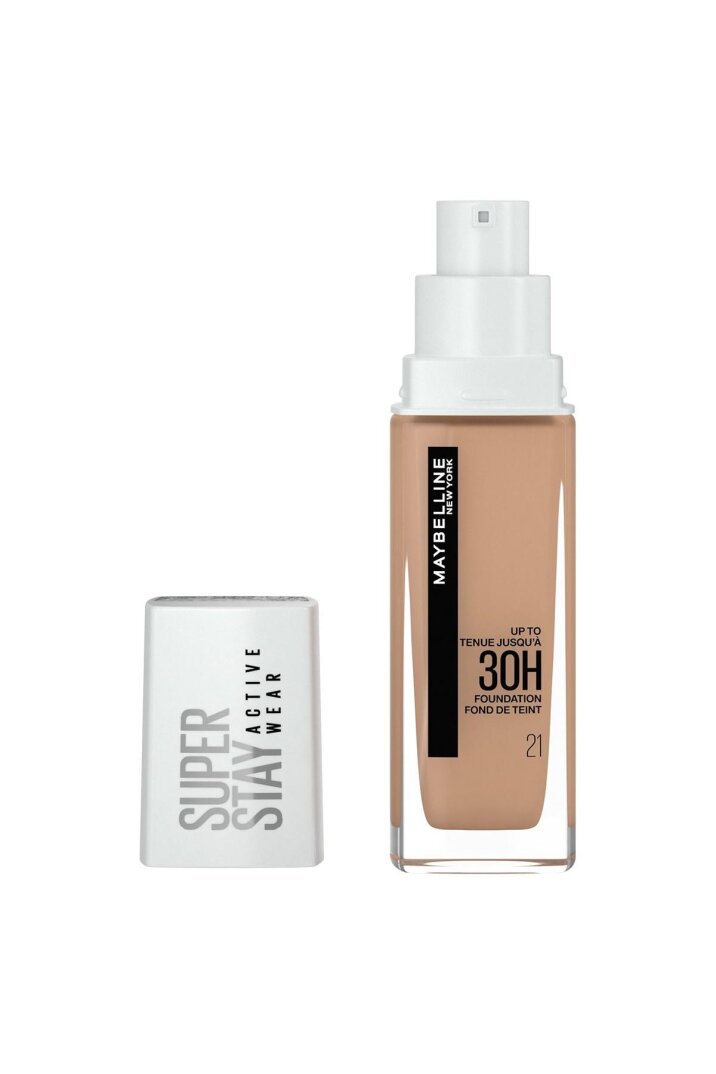 Maybelline New York Super Stay Active Wear Fondöten No:21 Nude Beige - 2