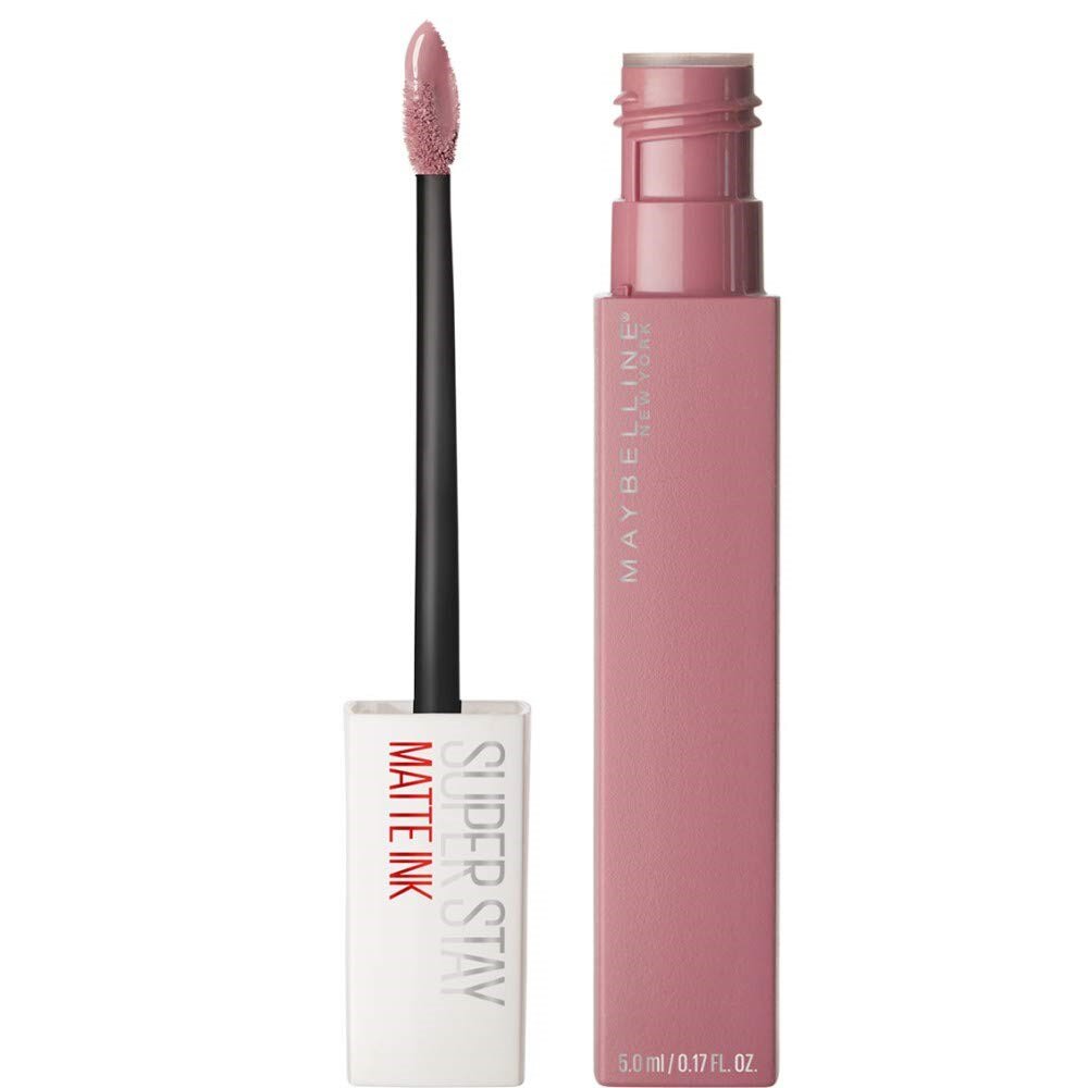 Maybelline New York Super Stay Matte Ink Likit Mat Ruj, 10 Dreamer, Pembe, 5 ml - 1