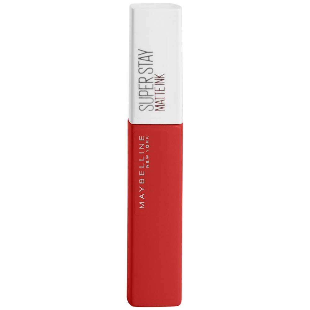 Maybelline New York Super Stay Matte Ink Likit Mat Ruj, 118 Dancer, Kiremit Kırmızı, 5 ml - 1