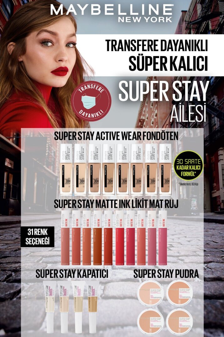 Maybelline New York Super Stay Matte Ink Likit Mat Ruj - 15 Lover - Pembe - 7