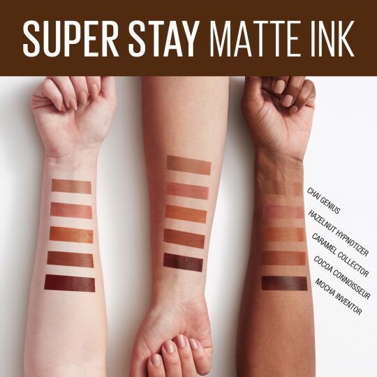 Maybelline New York Super Stay Matte Ink Likit Mat Ruj - 275 Mocha Inventor - 10
