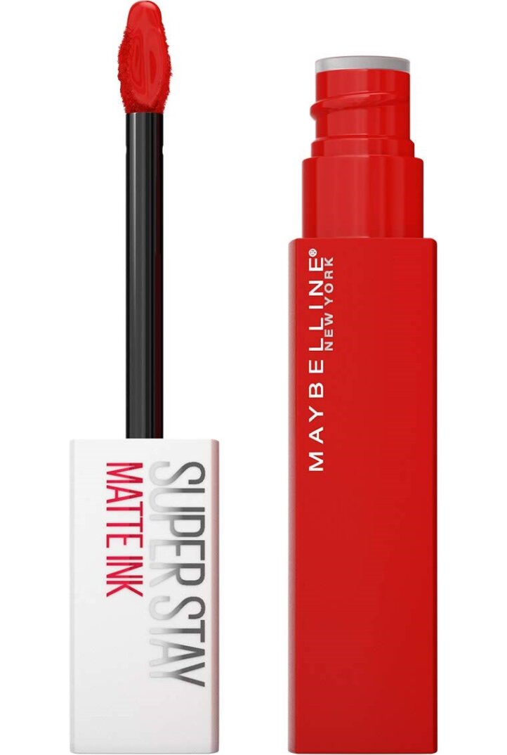 Maybelline New York Super Stay Matte Ink Likit Mat Ruj - 320 Individualist- Kırmızı 1 Paket - 2
