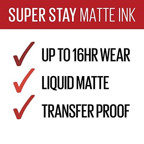 Maybelline New York Super Stay Matte Ink Likit Mat Ruj - 320 Individualist- Kırmızı 1 Paket - 7