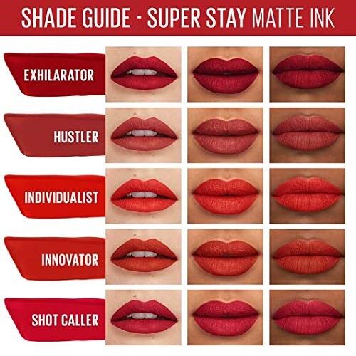 Maybelline New York Super Stay Matte Ink Likit Mat Ruj - 320 Individualist- Kırmızı 1 Paket - 8