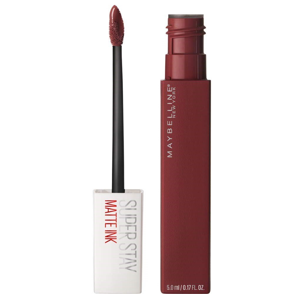 Maybelline New York Super Stay Matte Ink Likit Mat Ruj, 50 Voyager, Bordo, 5 ml - 4