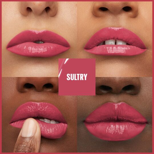 Maybelline New York Super Stay Vinyl Ink Uzun Süre Kalıcı Likit Parlak Ruj 160 Sultry - 2