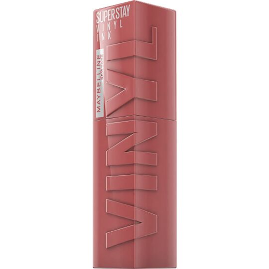 Maybelline New York Super Stay Vinyl Ink Uzun Süre Kalıcı Likit Parlak Ruj 35 Cheeky