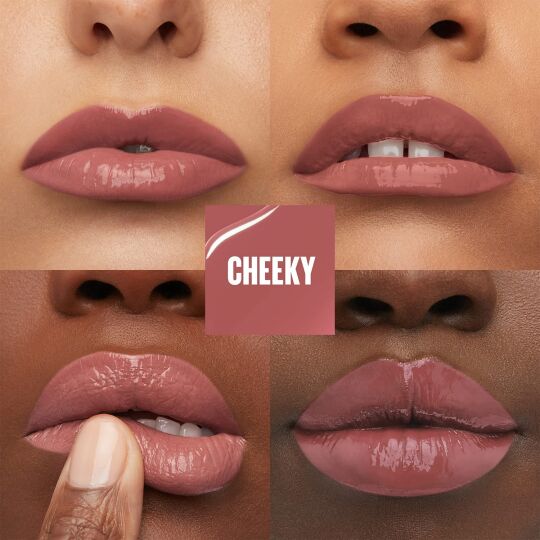Maybelline New York Super Stay Vinyl Ink Uzun Süre Kalıcı Likit Parlak Ruj 35 Cheeky - 3