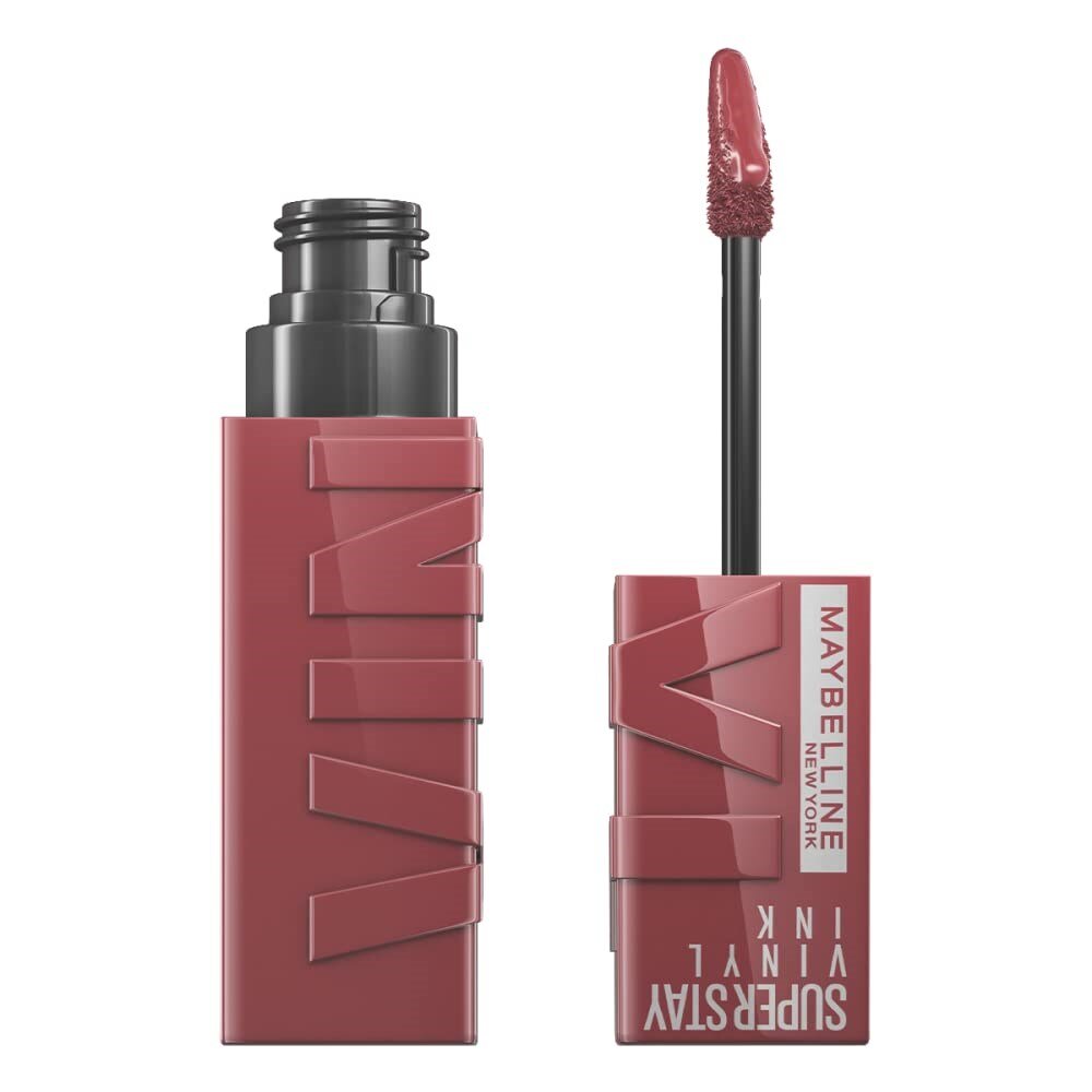 Maybelline New York Super Stay Vinyl Ink Uzun Süre Kalıcı Likit Parlak Ruj 40 Witty - 1