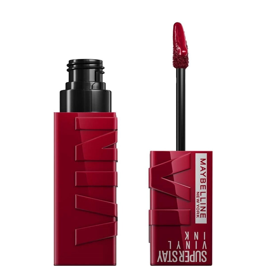 Maybelline New York Super Stay Vinyl Ink Uzun Süre Kalıcı Likit Parlak Ruj 55 Royal - 1