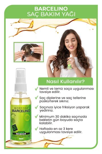 morfose Barcelino Saç Bakım Yağı 150 ml - 3