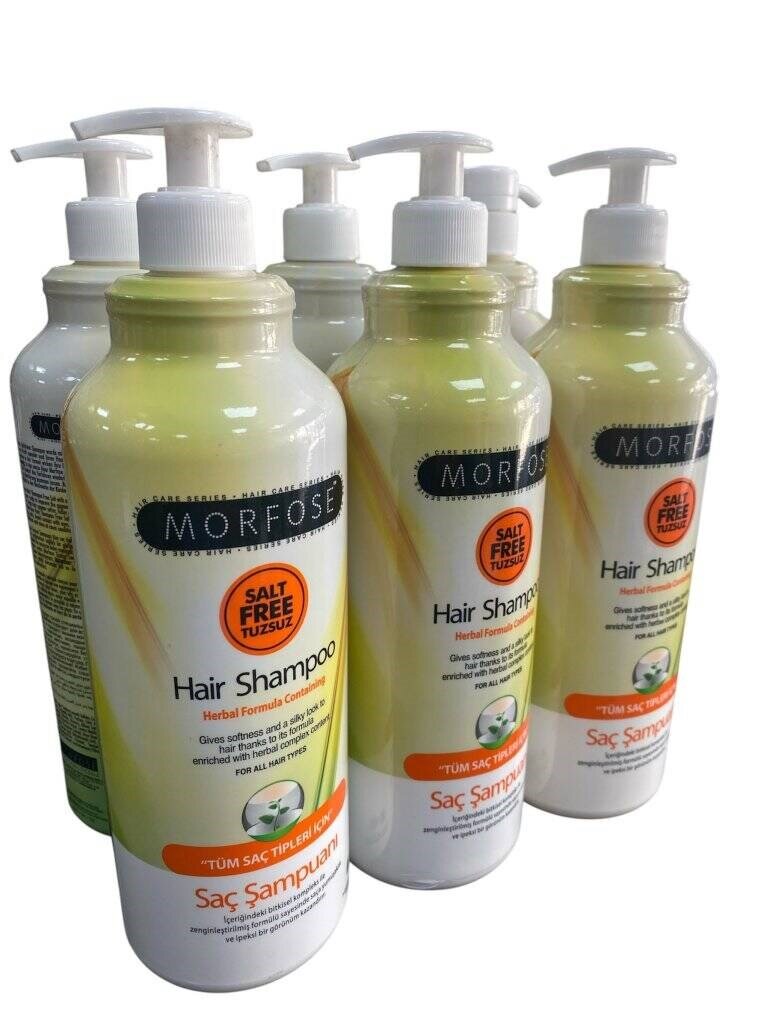 Morfose Birkisel Tuzsuz Şampuan 1000 ml + Saç Dökülmesine Karşı Serum - 3