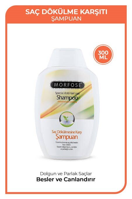 Morfose Bitkisel Şampuan 300 Ml.(saç Dök.karşı) 1 Paket (1 X 1 Adet) - 1