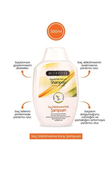 Morfose Bitkisel Şampuan 300 Ml.(saç Dök.karşı) 1 Paket (1 X 1 Adet) - 2