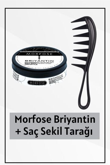 Morfose Briyantin 175 Ml Antistatik Pro Şekil Tarağı