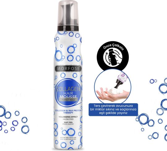 Morfose Collagen Saç Köpüğü 200 Ml - 3