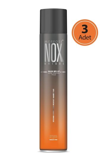 Morfose Nox Ultra Strong Hold Saç Spreyi 400 ml 3 Adet - 2