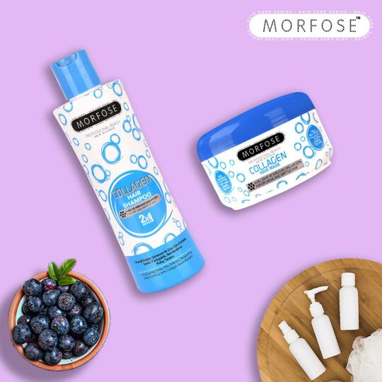 MORFOSE Şampuan 1000Ml (Mavi) 1 Paket (1 x 1 Adet) - 2